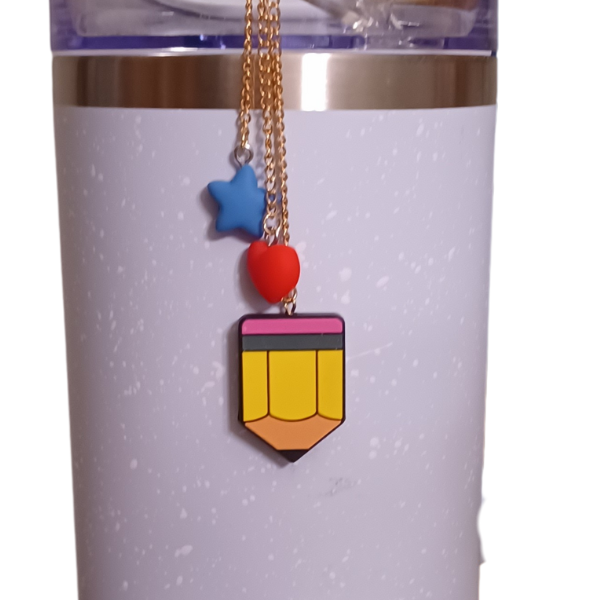 Pencil Tumbler Charms