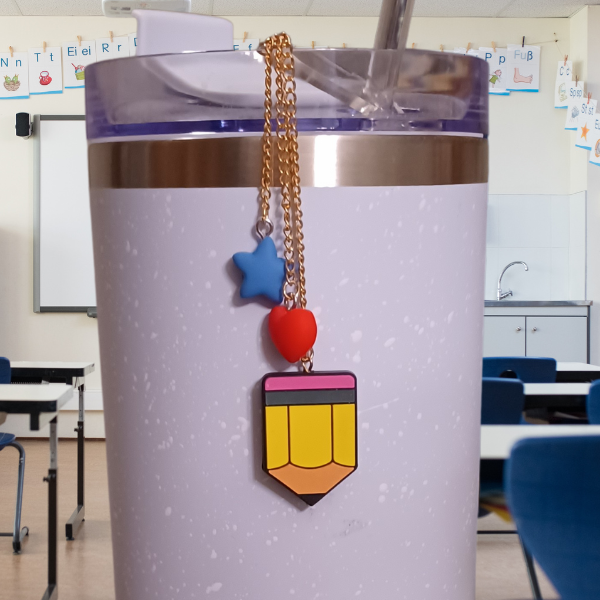 Pencil Tumbler Charms