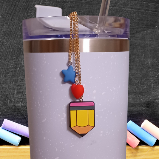 Pencil Tumbler Charms