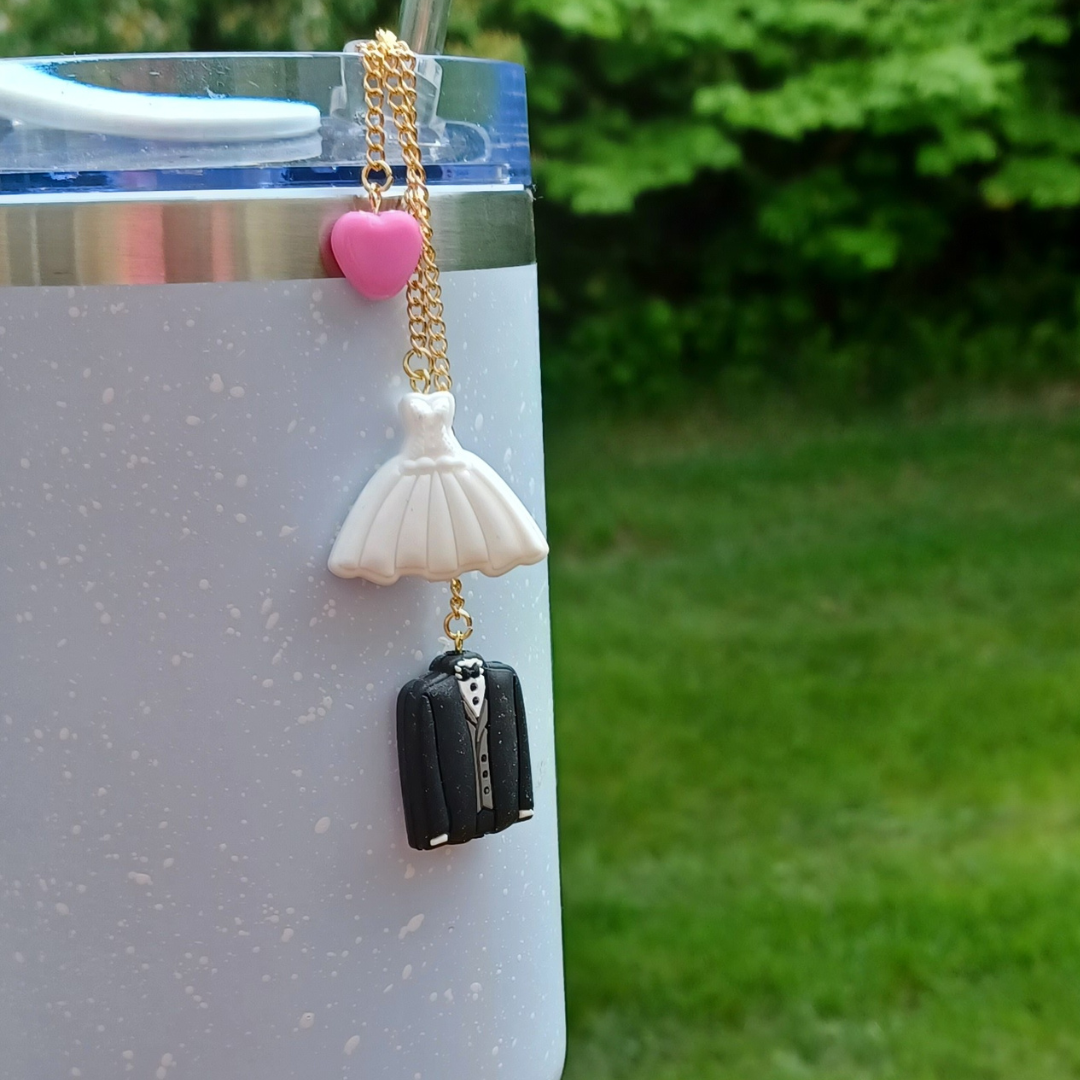 Wedding Tumbler Charms: Celebrate in Style!