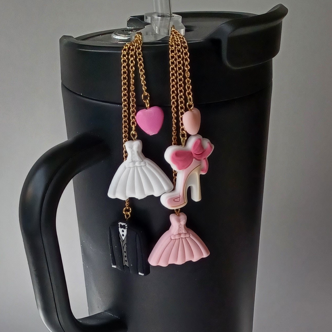 Wedding Tumbler Charms: Celebrate in Style!