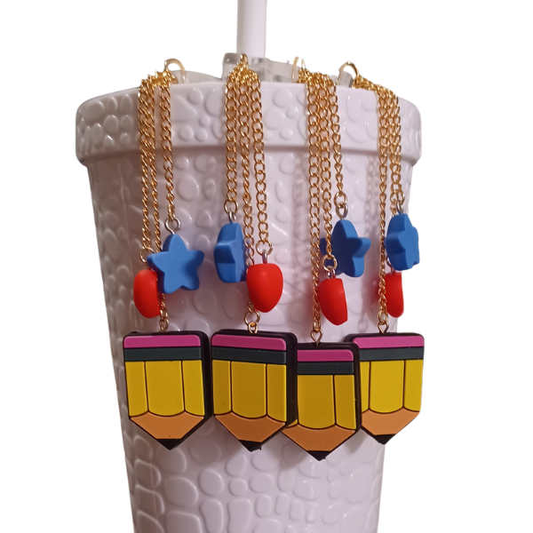 Pencil Tumbler Charms